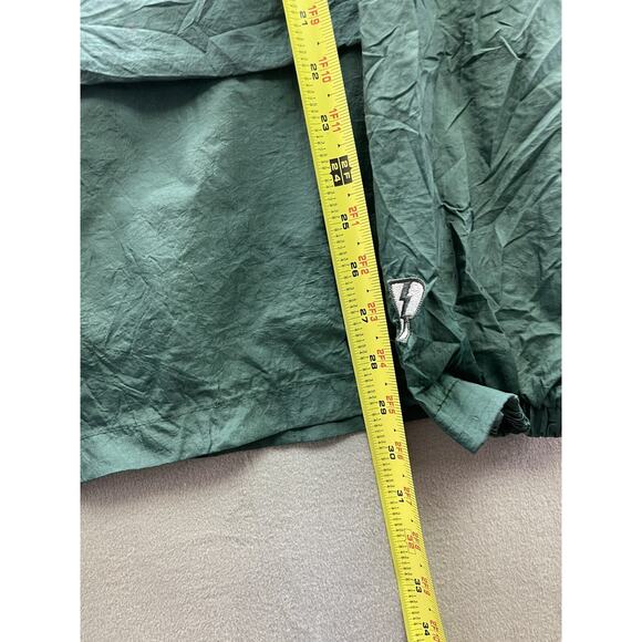 Vintage 90s GREEN BAY Packers Sz GD/L NFL PRO PLAYER Windbreaker JACKET - Picture 7 of 8